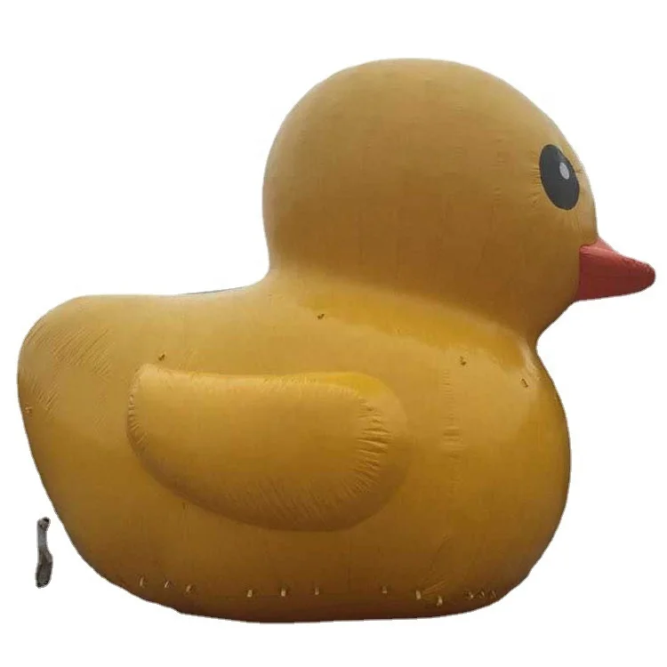 2024 Outdoor Water Advertising Inflatable Duck Model Big Yellow Rubber Duck for Commercial
