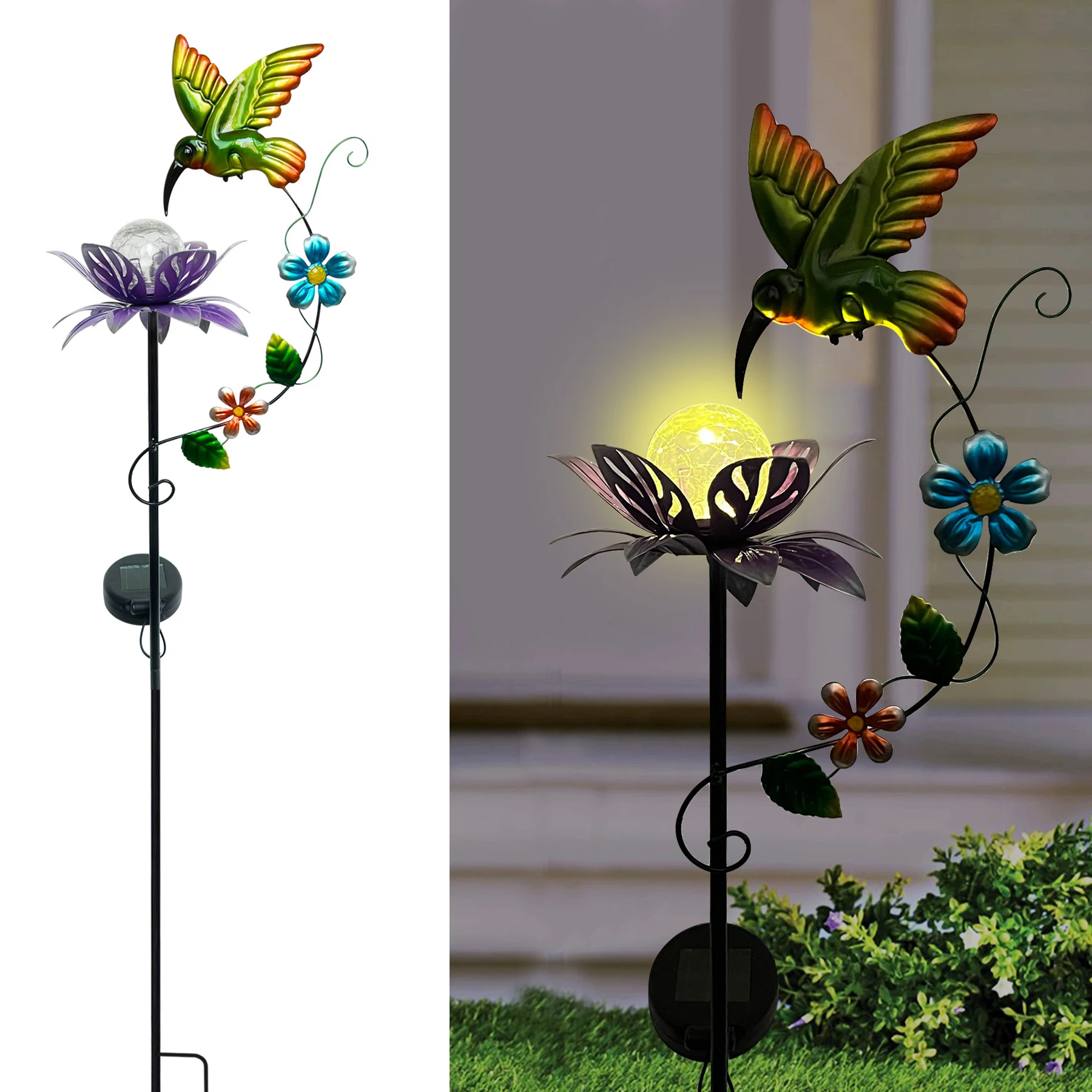 Hot Sale Solar Garden Decorative Lights Waterproof Outdoor Solar Garden Lights Solar  Animals Decorations Stake