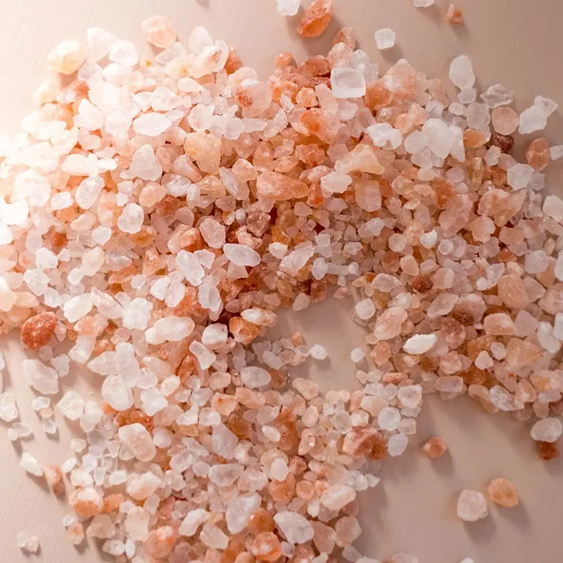 OED/ODM Custom Label Glass Packaged Epsom Salt 100% Vegetarian Pink Soaking Salt for Body Detoxification Natural Ingredient