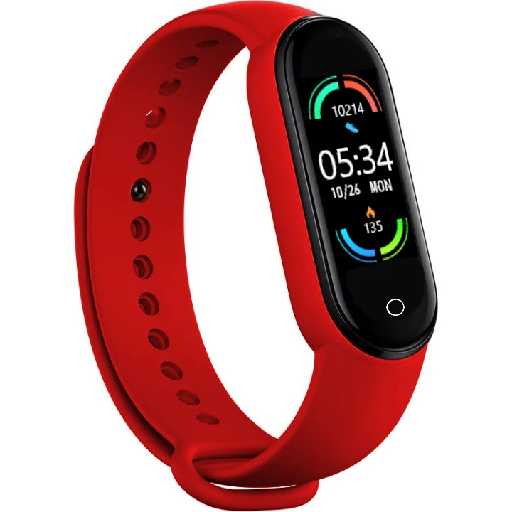 Wholesale Digital Watch for Android ios M6 Reloj Inteligente Sport Fitness Tracker Mi Band 6 Wearable Devices Touch Screen IP67
