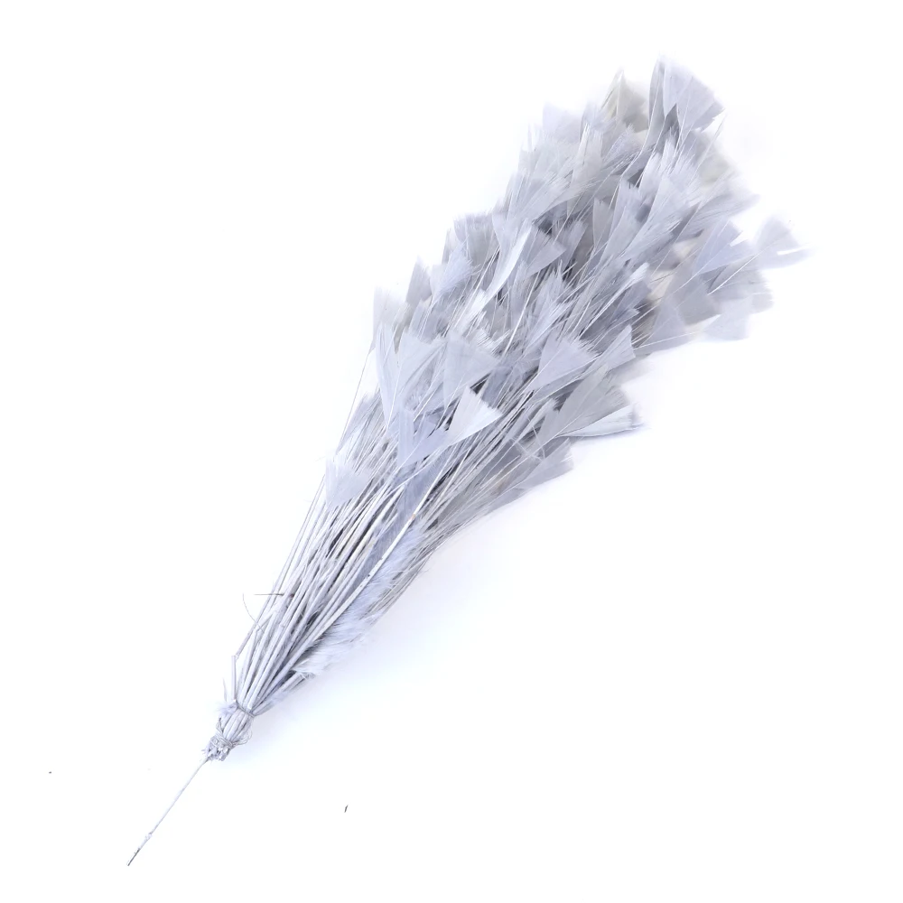 Millinery Supplies Stripped Turkey Feather Flowers  DIY Home Party Headdress Decoration Feathers for Crafts