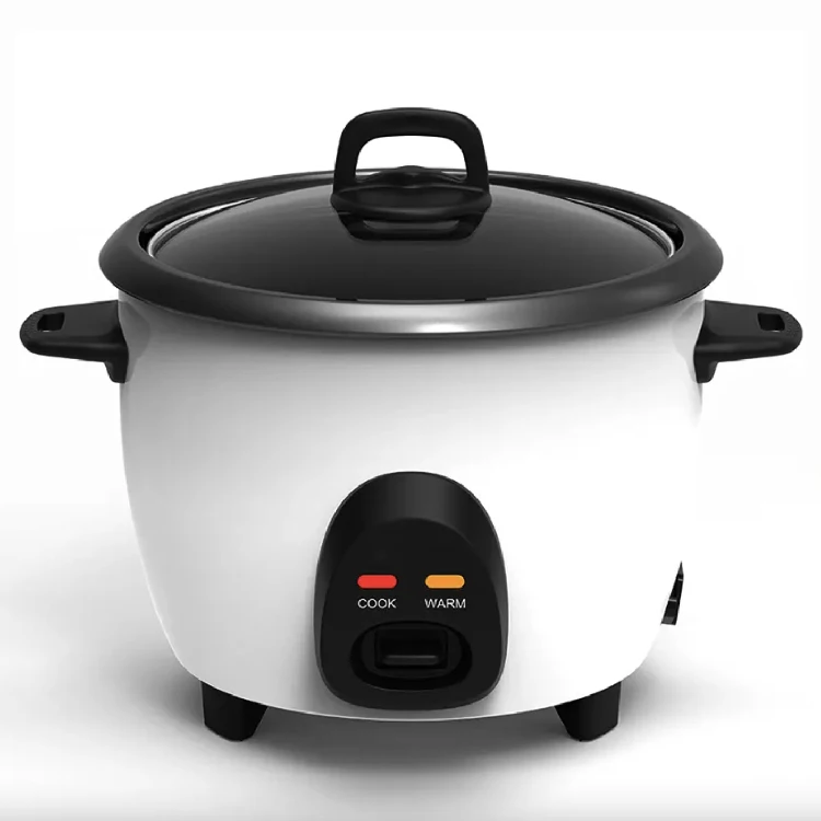 2023 New Cheap Cooking Appliances Portable Slow Cooker Anti Spill Non Stick 1.8L Mini Drum Electric Rice Cooker