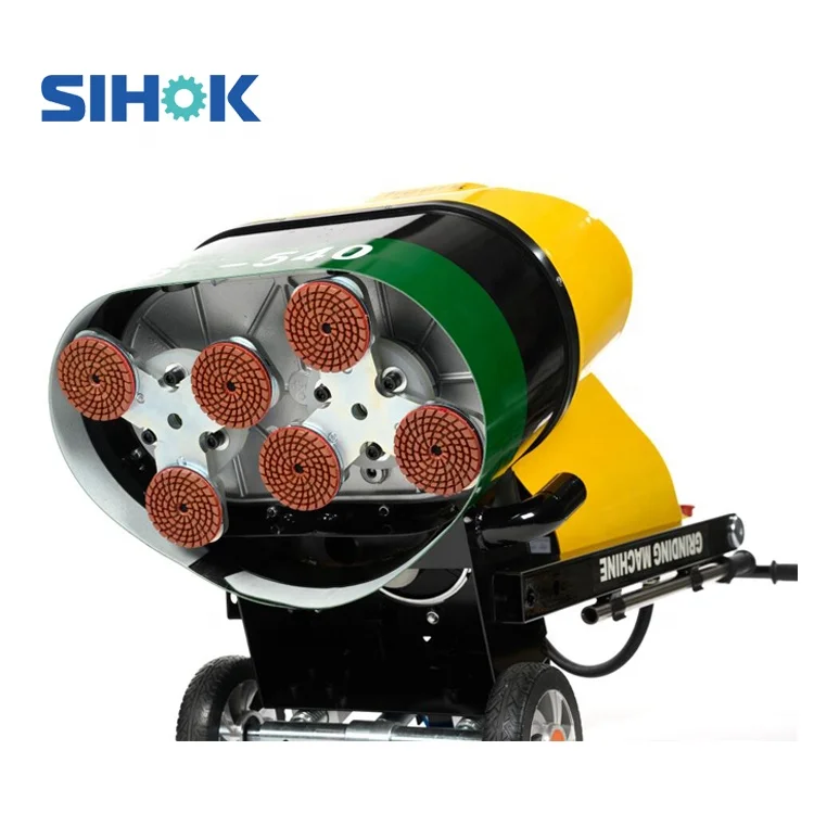 Прямые продажи с фабрики электрические 220v 380v бетонный пол шлифовальный станок ручной пуш-ап эпоксидный мраморные шлифовальные машины