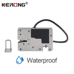 KERONG 24V 430 Stainless Steel Waterproof Multi-functional Rotary Latch Outdoor Locker Lock