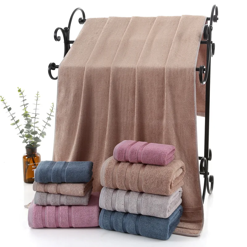 Top Quality Luxury Natural Organic Charcoal Bamboo Bath Towel