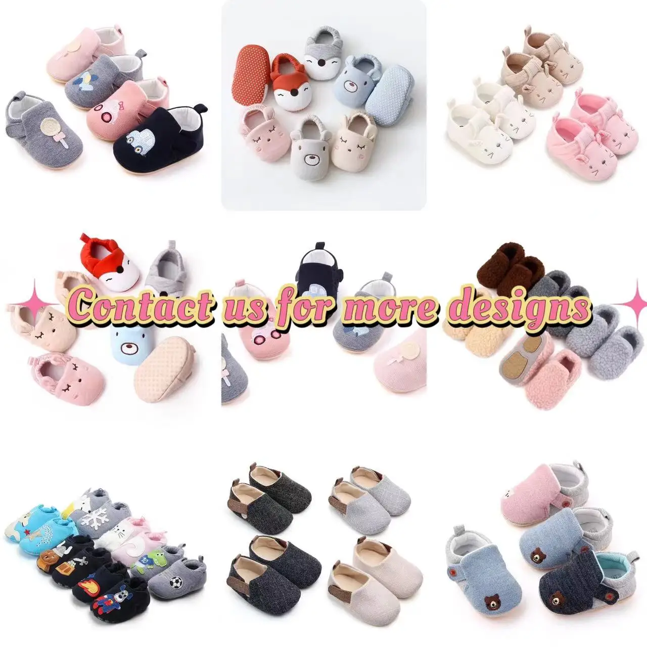 Infant Baby Girls Boys Canvas Sneaker Shoes Slip On Newborn Canvas First Walker Casual Shoes For 0-18 Months