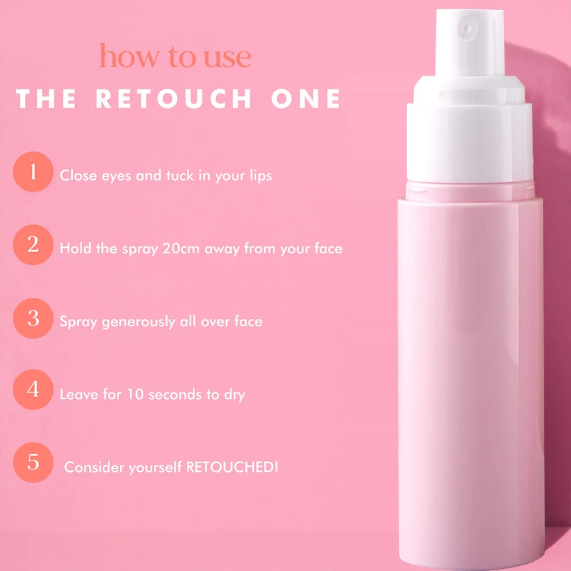 Makeup Manufacturers Face Make-Up Cosmetic Fixer Spray Makeup Setting Spray Private Label 100 ML