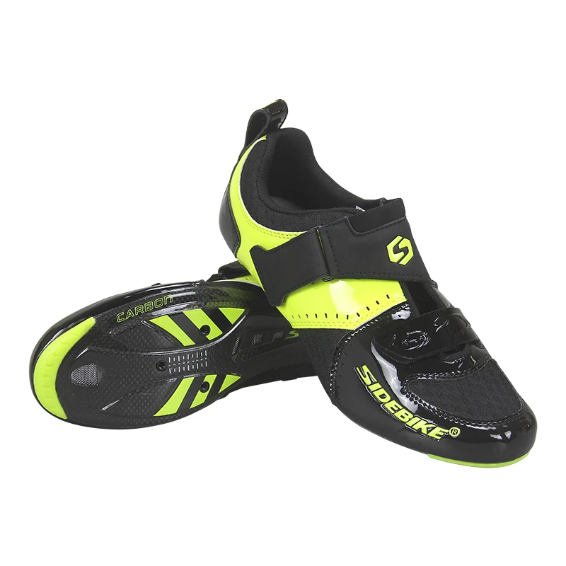 Ultra Light Breathable Water Filtering Carbon Fiber Triathlon Cycling Shoes