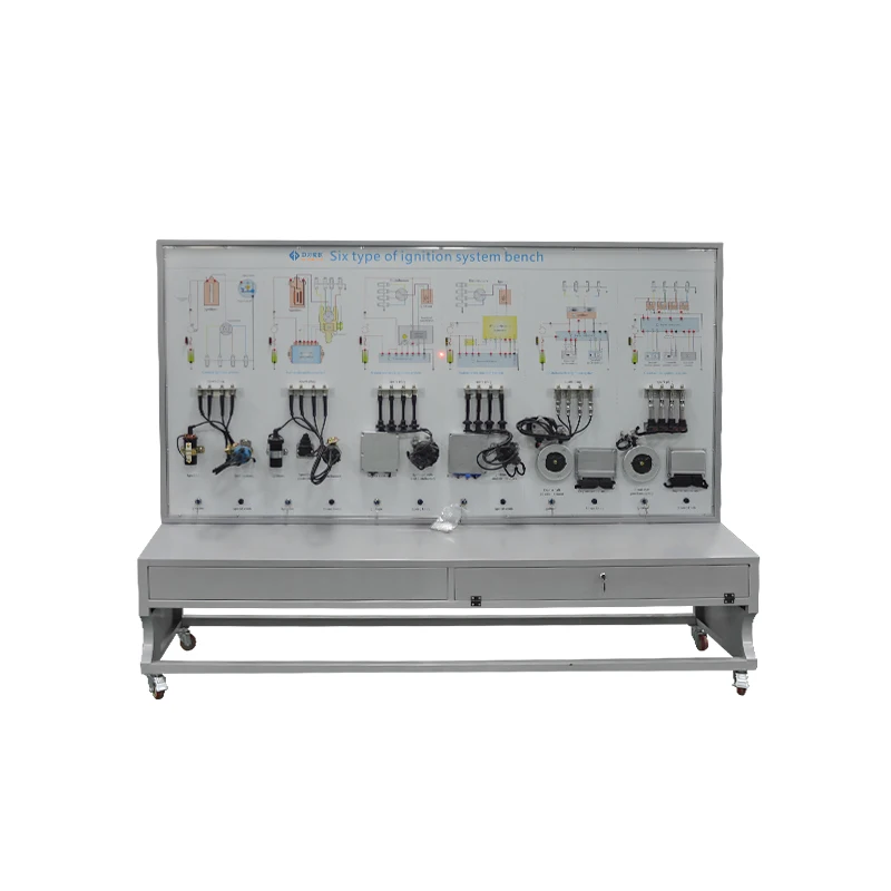School Laboratory Automotive Engine Ignition System Teaching Board Equipment