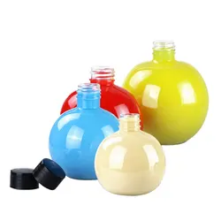 PET Bottle Juice Spherical Plastic Ball Bottle Pet Bottles for Beverage Packaging