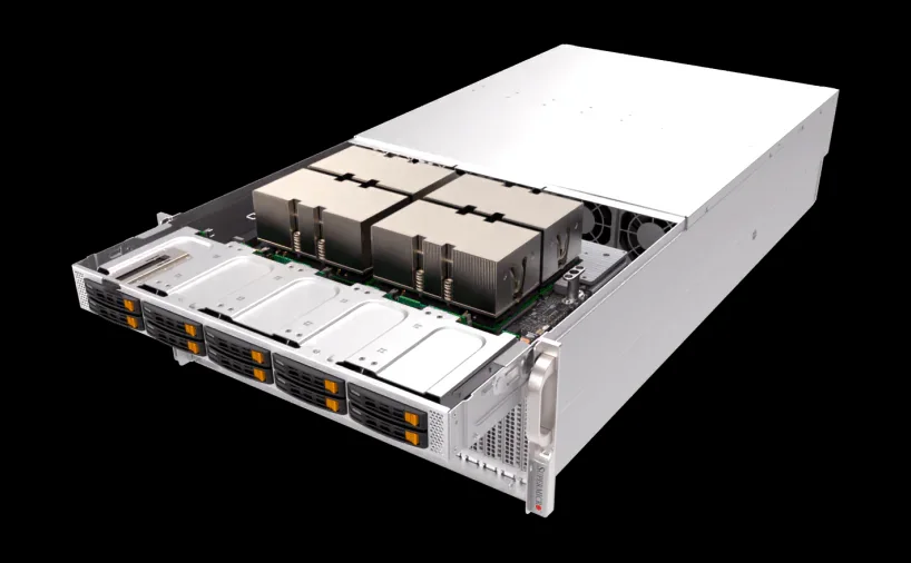 NVIDIA HGX H100 4 - GPU Суперкомпьютер Платформа вычислений ИИ Программа охлаждения флэш памяти прошивки для партнеров