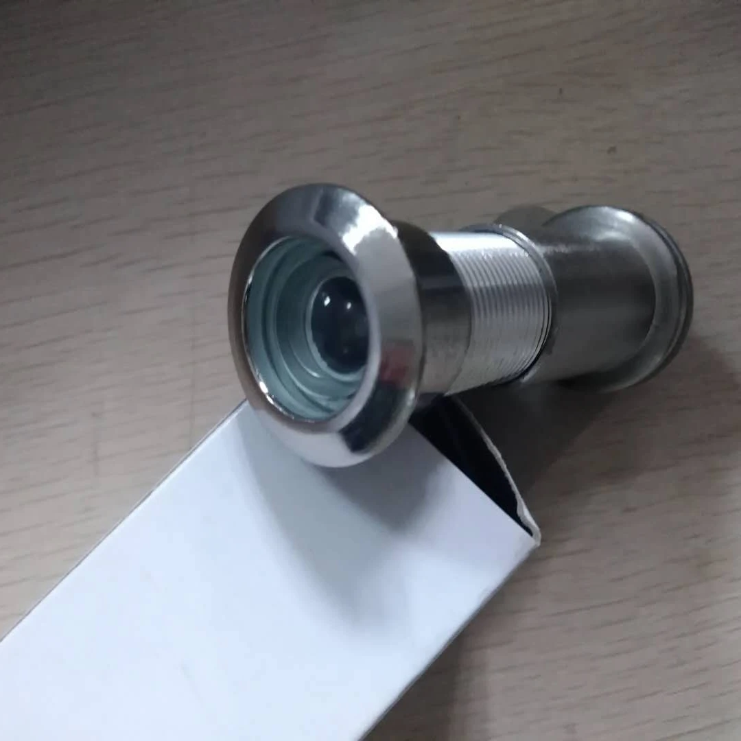 American style 200 degree  brass door viewer Hyland OEM steel Door eye peephole with resin lens,