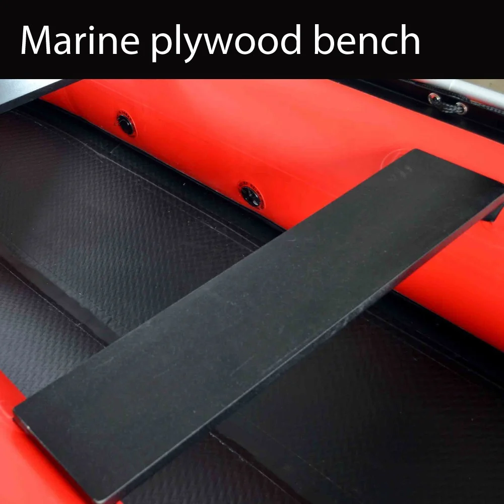 New Drop Stitch PVC/ Hypalon Material Inflatable Dinghy Boat Aluminum Floor Aluminum Transom 7-8 Person Heavy Duty Fishing Boat