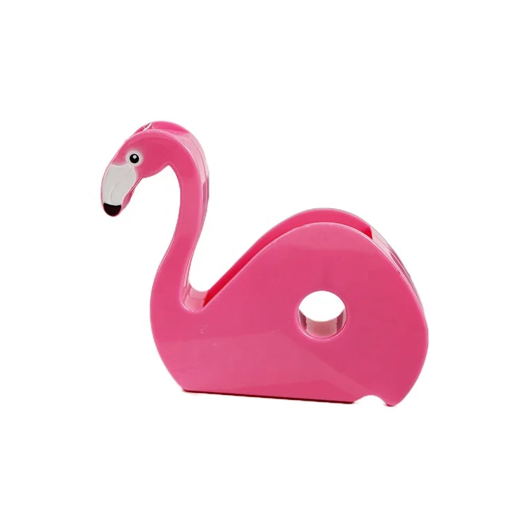  Factory Manufacture Various Cartoon Flamingo Bird Shape Custom Packaging Tape