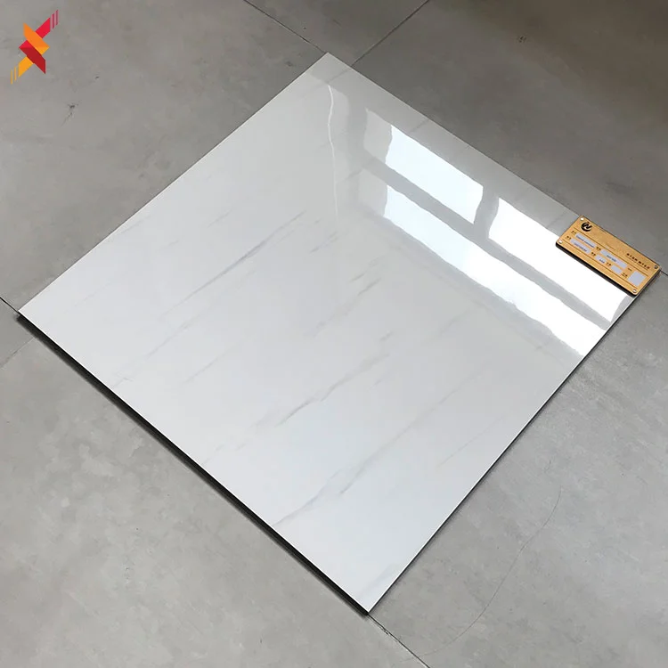 Лучшая цена 60x60 фарфоровая плитка для гостиной polido белая керамическая