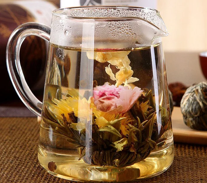 Tea ball Blooming flower tea Edible Flowers Dried Blooming Tea Flowers