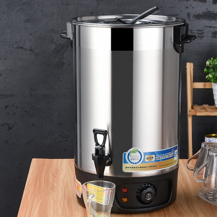 Wholesale Single wall 23L cheap price electric drinking hot water coffee milk boiler urn for hotel