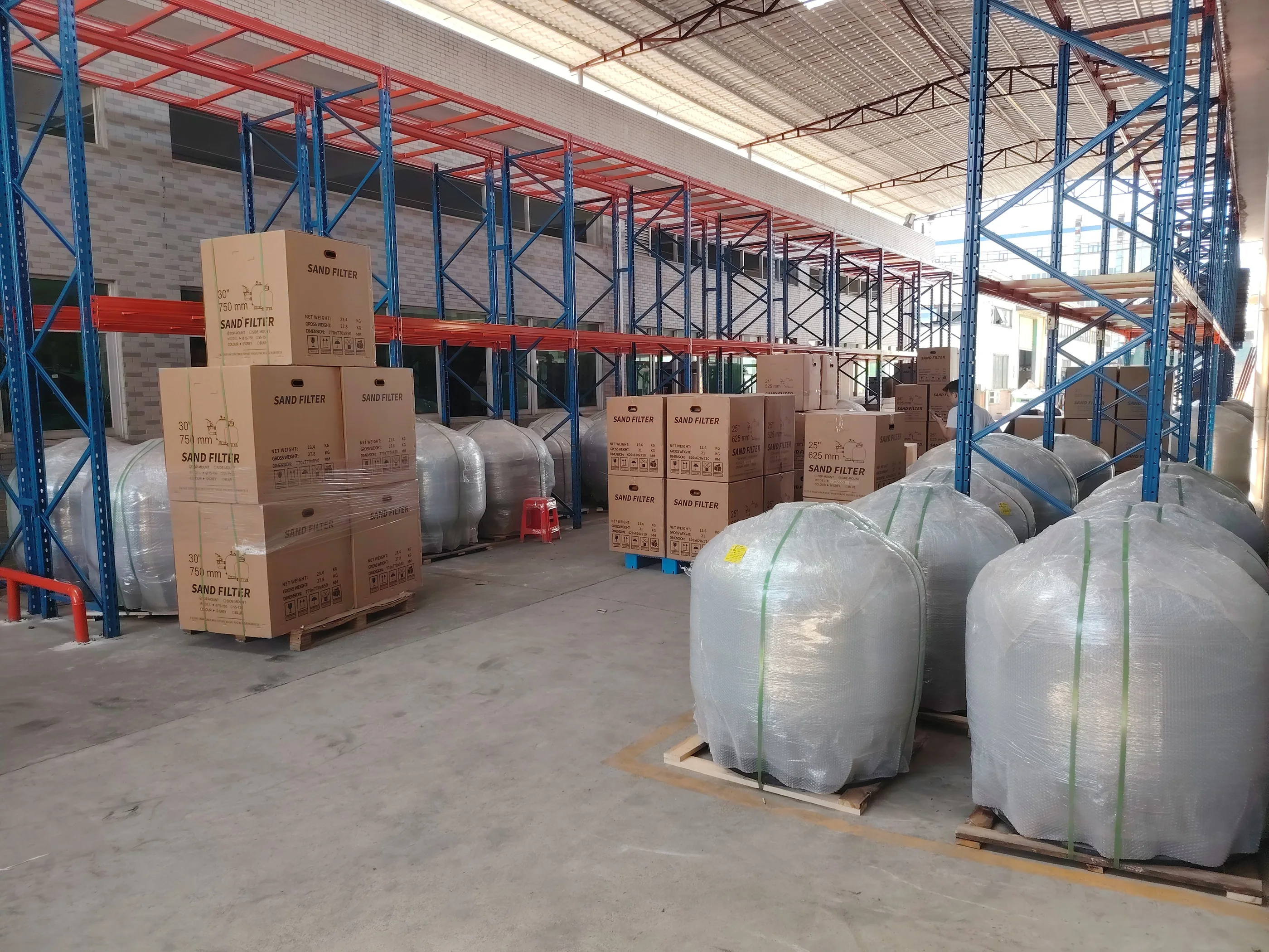 Fiberglass Sand Filter for Water Treatment Plant and Swimming Pool Side Mount Fiber Glass Filter Tool & Accessory