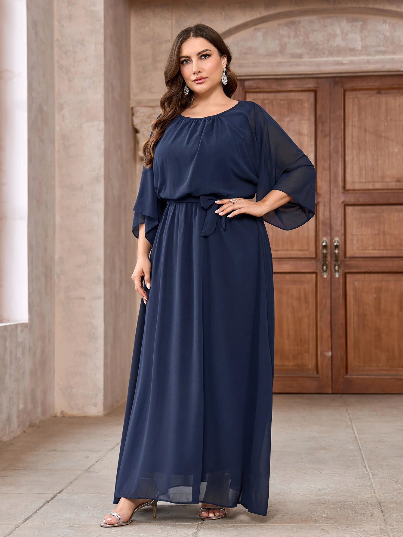 bridal gowns wedding dress Modest mother elegant cocktail dresses Evening Party Gown Elegant homecoming dress