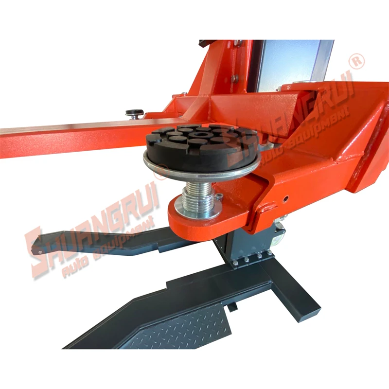 Chinese Supplier Fixed single post hydraulic car lift Optional Electrical release and Manual release mobile single post lift