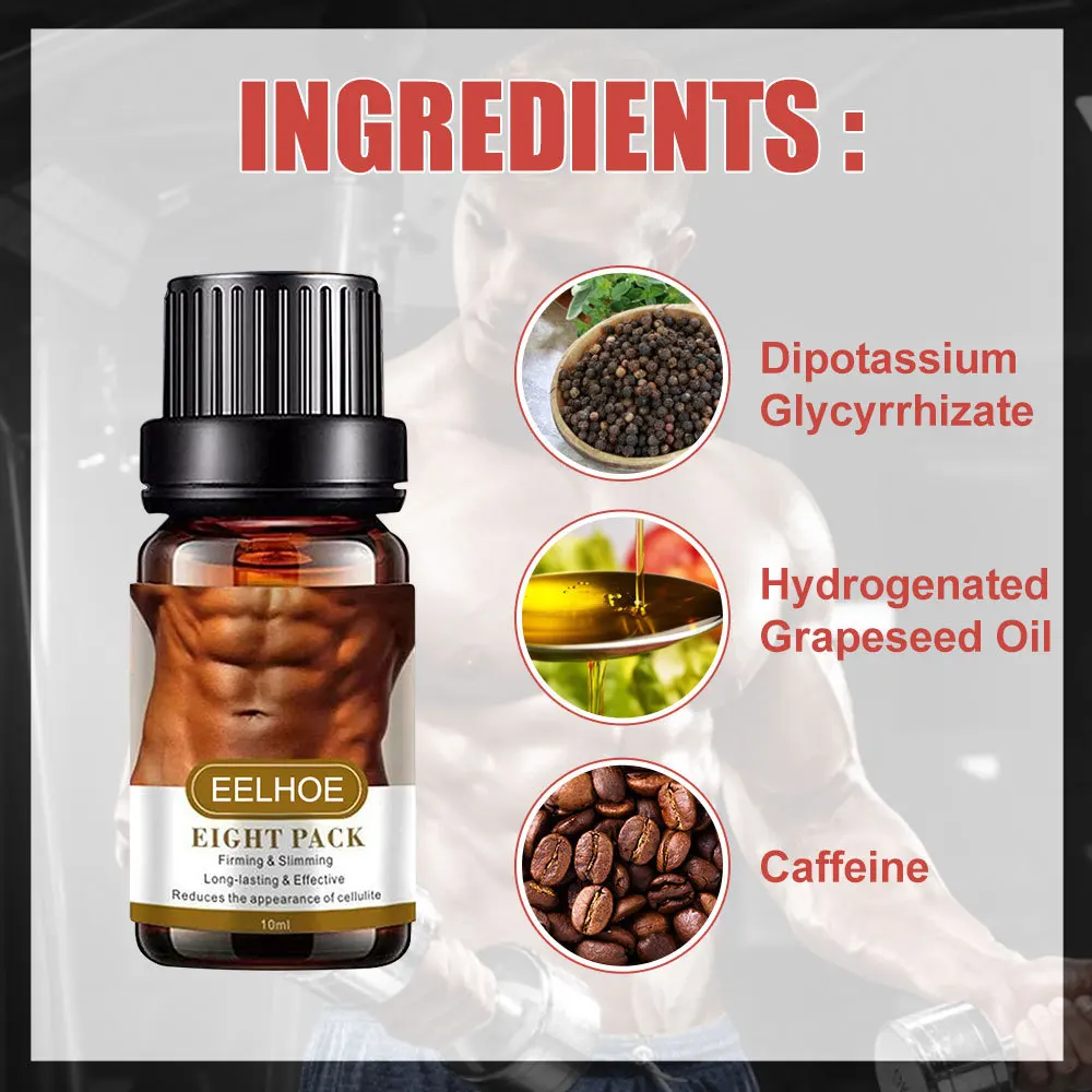 Hot Sell Private Label Removes Fat Renews Abdominal Muscle Strengthening Enhancing Firming Massage Oil
