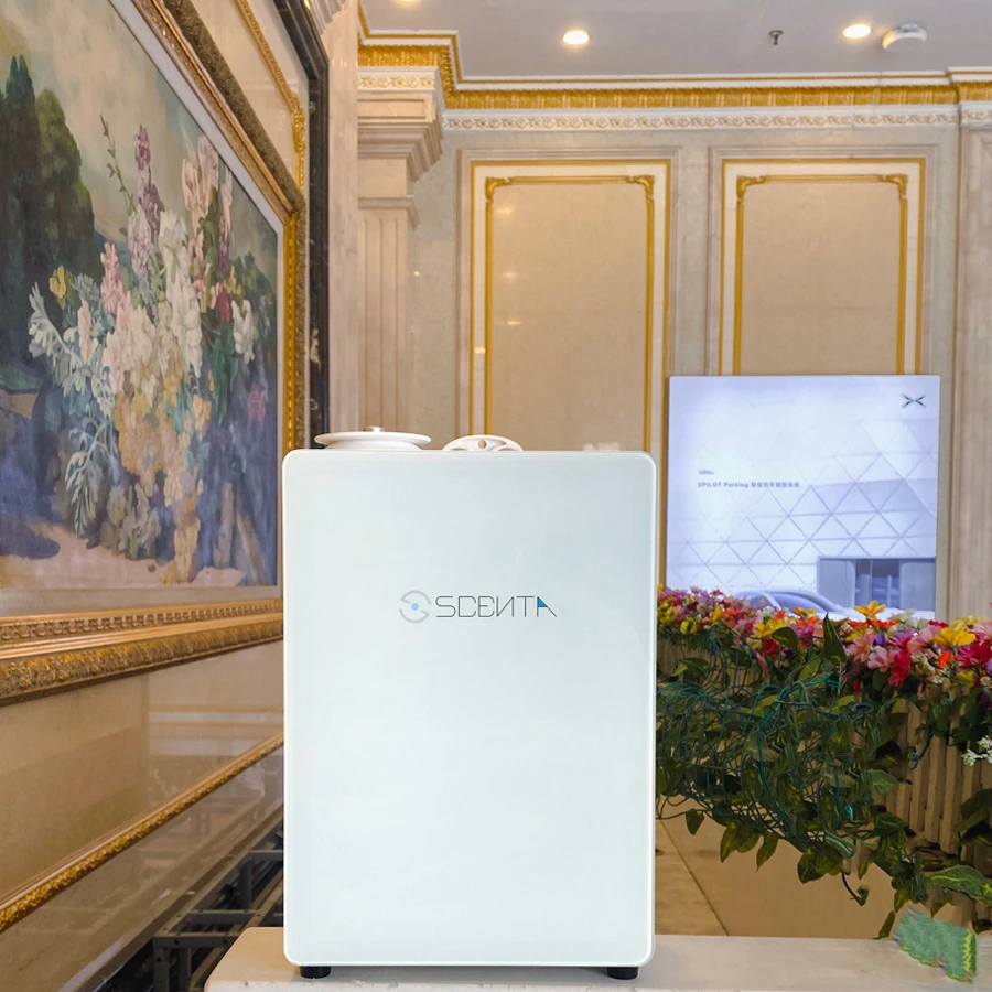 SCENTA Commercial Electric Air Freshener Refill Essential Oil,Bluetooth Control Automatic Air Freshener Dispenser Machine