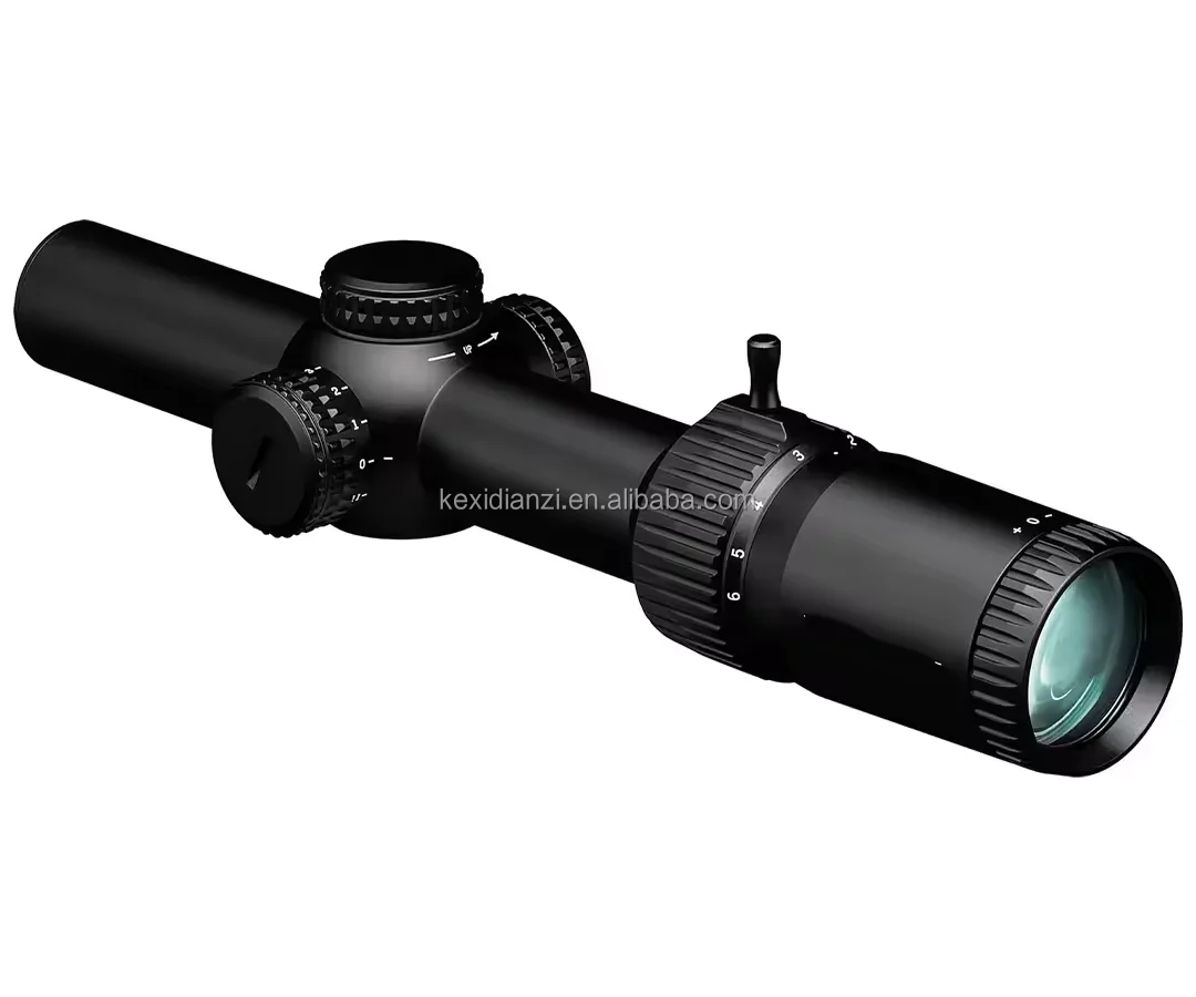 Ультра качество VTX Strike Eagle 1-8x24 телескопический прицел второй фокальной плоскости алюминиевая красная точка для охоты