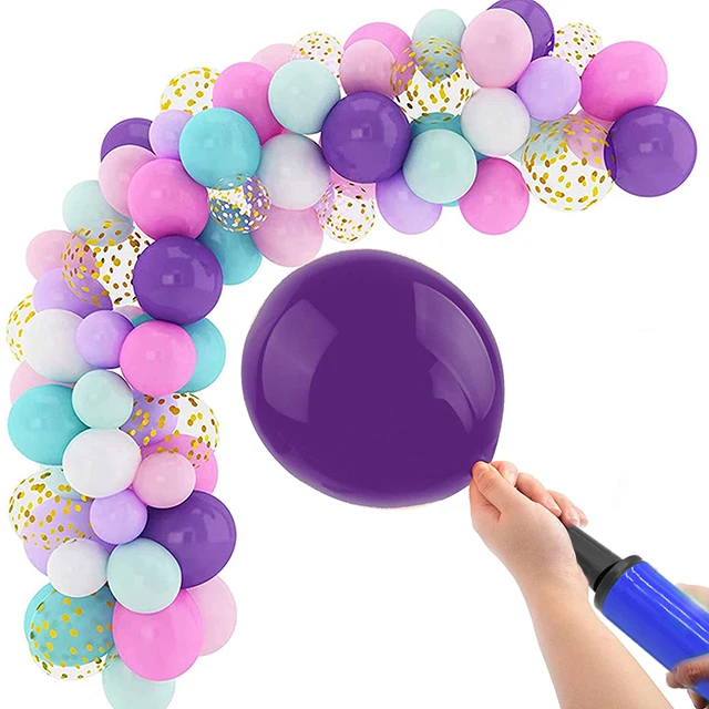 New style mini environmental portable original hand plastic balloon pump for latex foil balloons