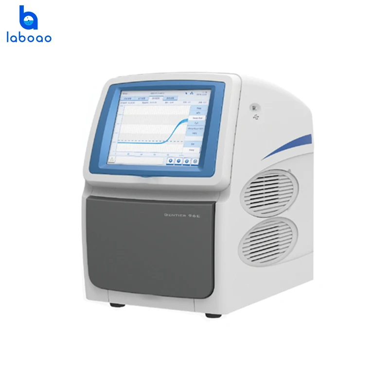 Laboao Advanced Real-Time Quantitative PCR Thermal Cycler with 10.4 Inch Full-Color Touch Screen