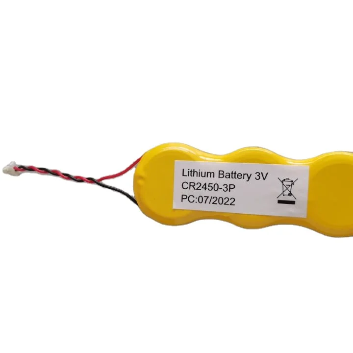 Fast Delivery Customized CR2450-3P Button Cell Lithium Battery Pack CR2450 Battery Pack 3P 1800mah 3v for Tags ESL