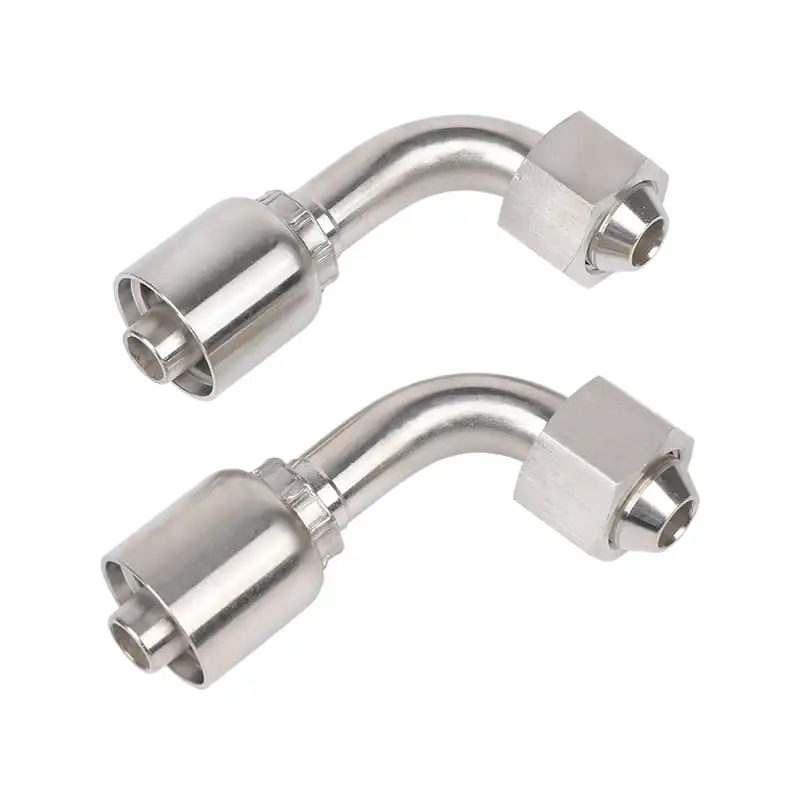 Stainless Steel NPT Male Hydraulic Hose Fitting 15611 Ayn Type for Heavy Machinery