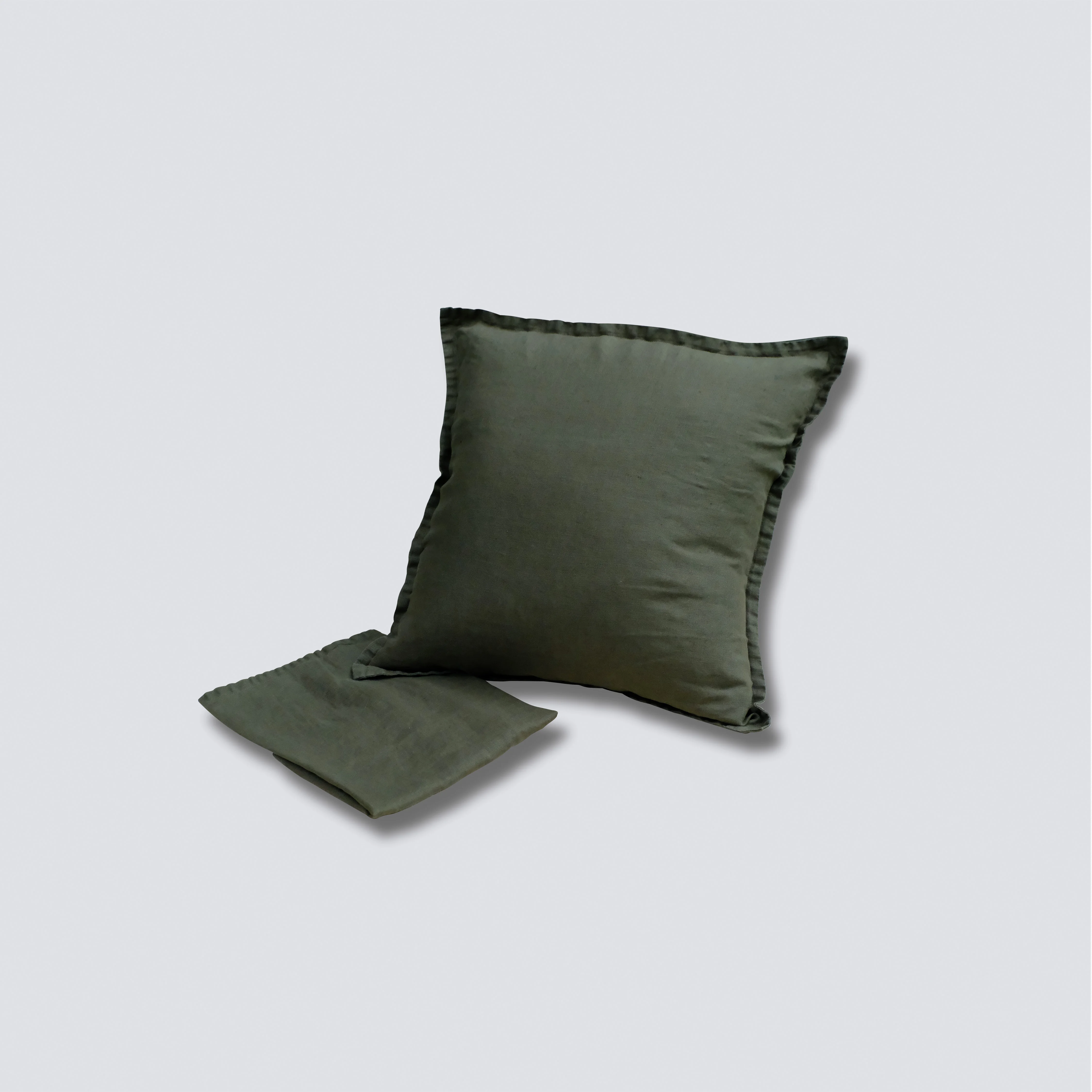 NS FURNITURE Square soft Belgium washed linen square fashion pillow home decor
