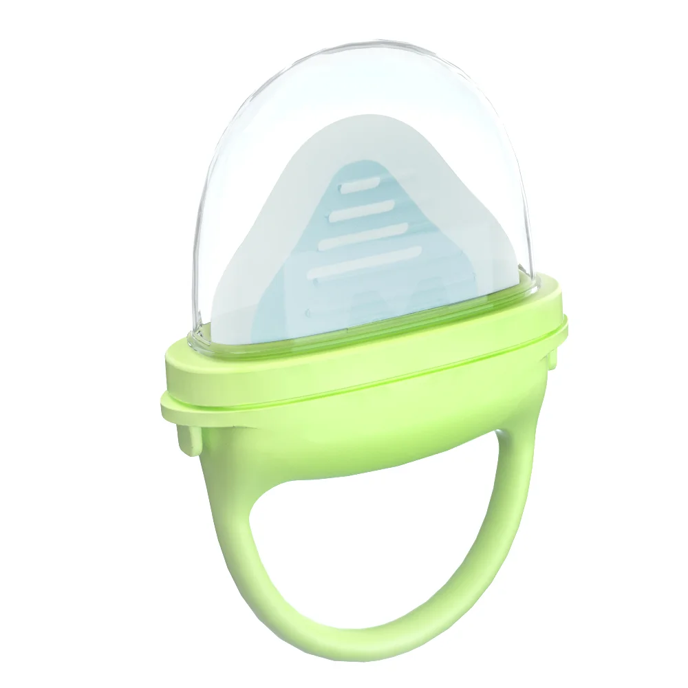 2023 New Design 2-in-1 Baby Food Feeder Pacifier Breastmilk Popsicle Molds Ice Gel Teether Keys for Baby Feeding and Teething