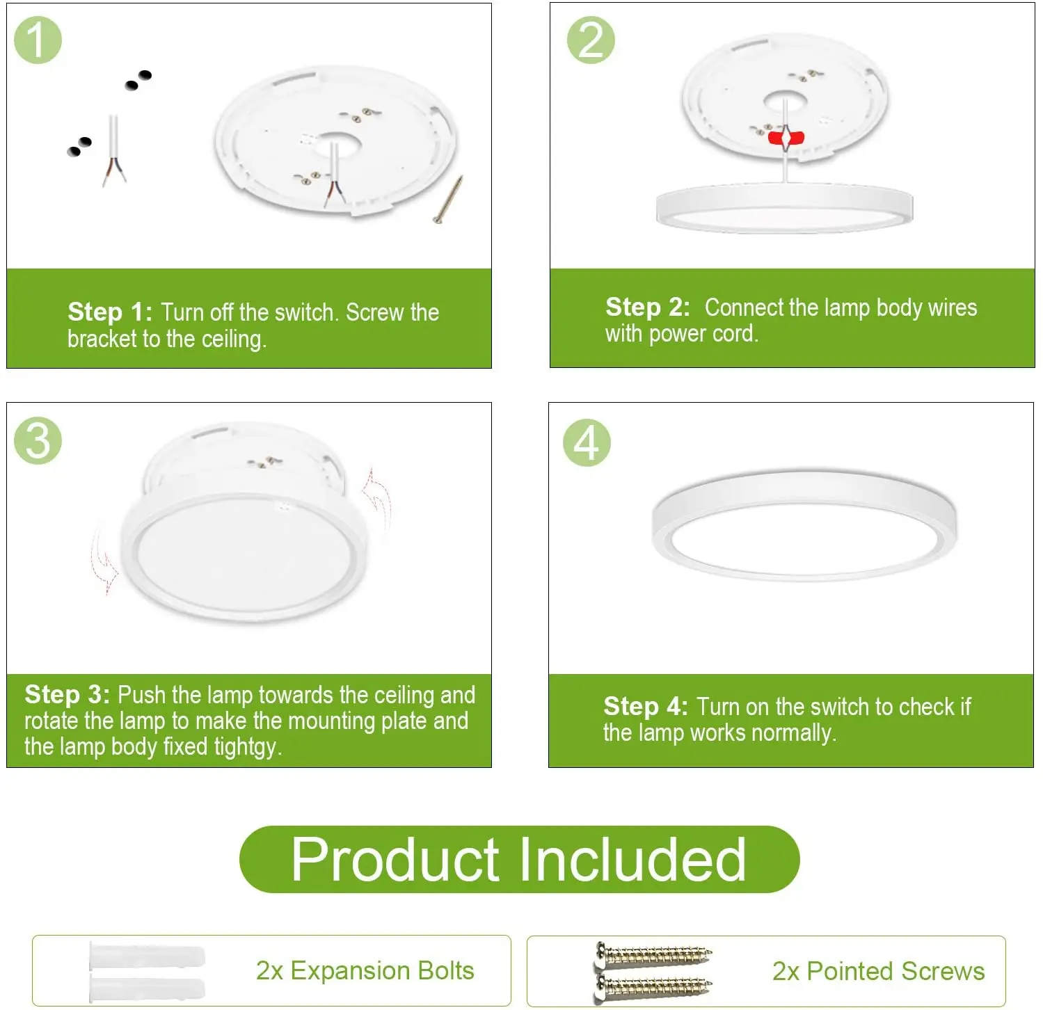 Factory Price Living Bedroom Room Light 12W 20W 36W Flush Mount Three-stage CCT Adjustable Super Slim LED Ceiling Panel Light
