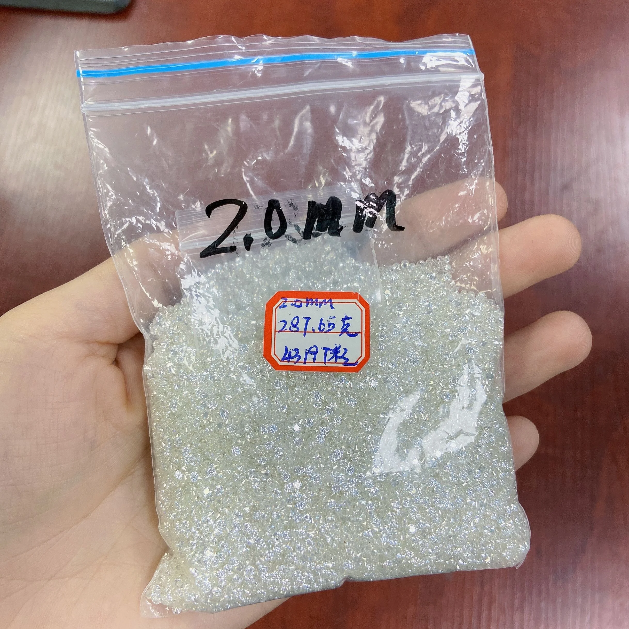 Превосходный бриллиантовый Муассанит высшего качества, размер 0,8 ~ 2,9 мм, цена за карат, цвет D, Круглый бриллиантовый бриллиант бриллиантовой огранки, Свободный Муассанит