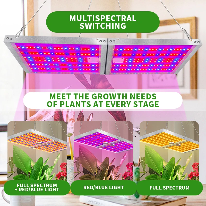 XLY 2024 Family Farm led board grow light horticulture LED ir uv 200 watt waterproof panel plant lamps for sale