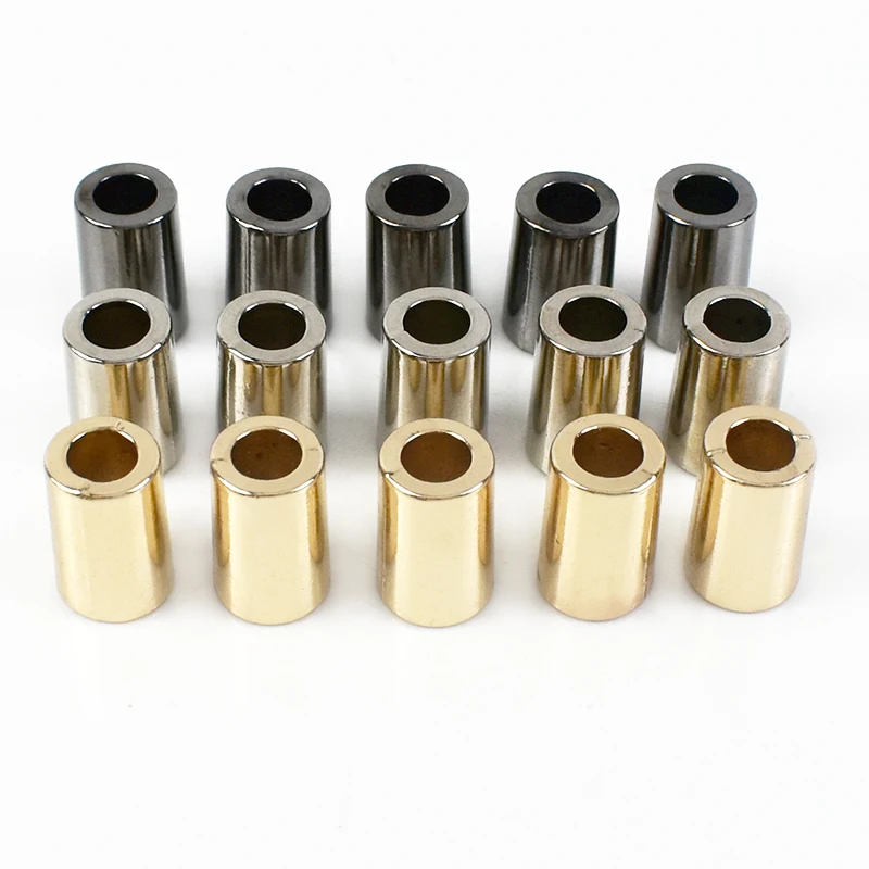 Meetee AP427 Alloy Bell Button Stopper Cord Ends Lock  Rope Hanging Buckle for Bag Shoes Garment Stopper Cord