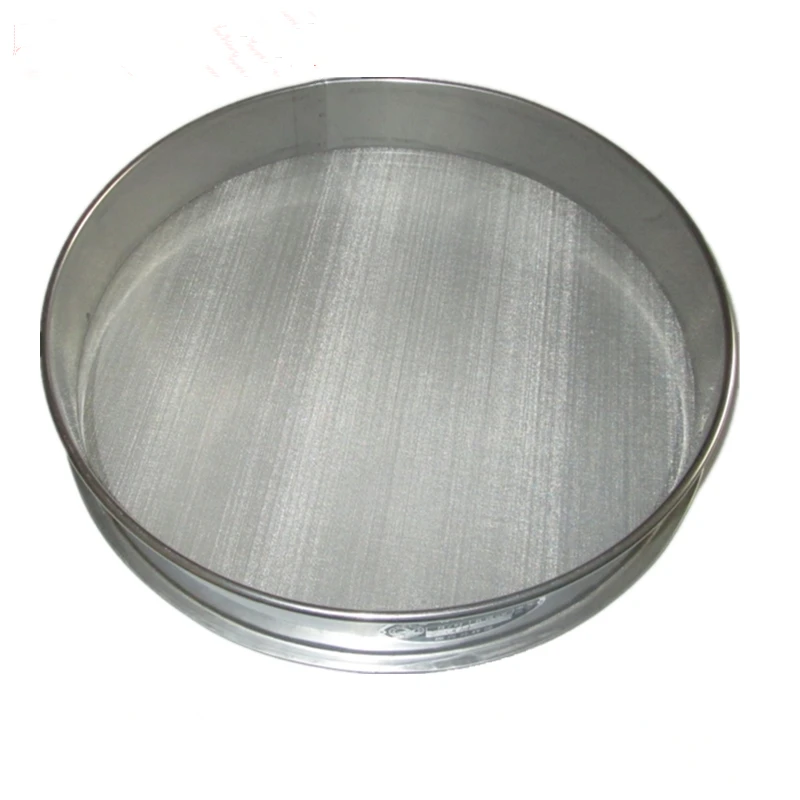 8 дюймов 200 мм 400 мм диаметр Нержавеющая сталь круглые ручные лабораторные испытательные сита для сита шейкер