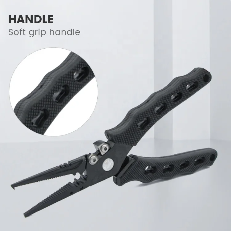 Funadaiko Aluminum Alloy Lure Fishing Plier Fishing Tools Line Cutter Multifunctional Scissors Hook Remover Fishing Pliers