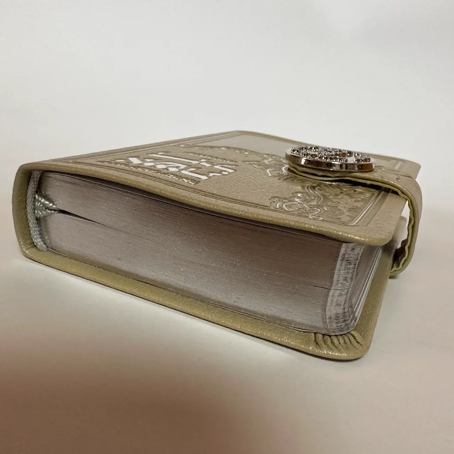 High Quality Hardcover Leather Cover Customized Color Holy King James Bible Printing