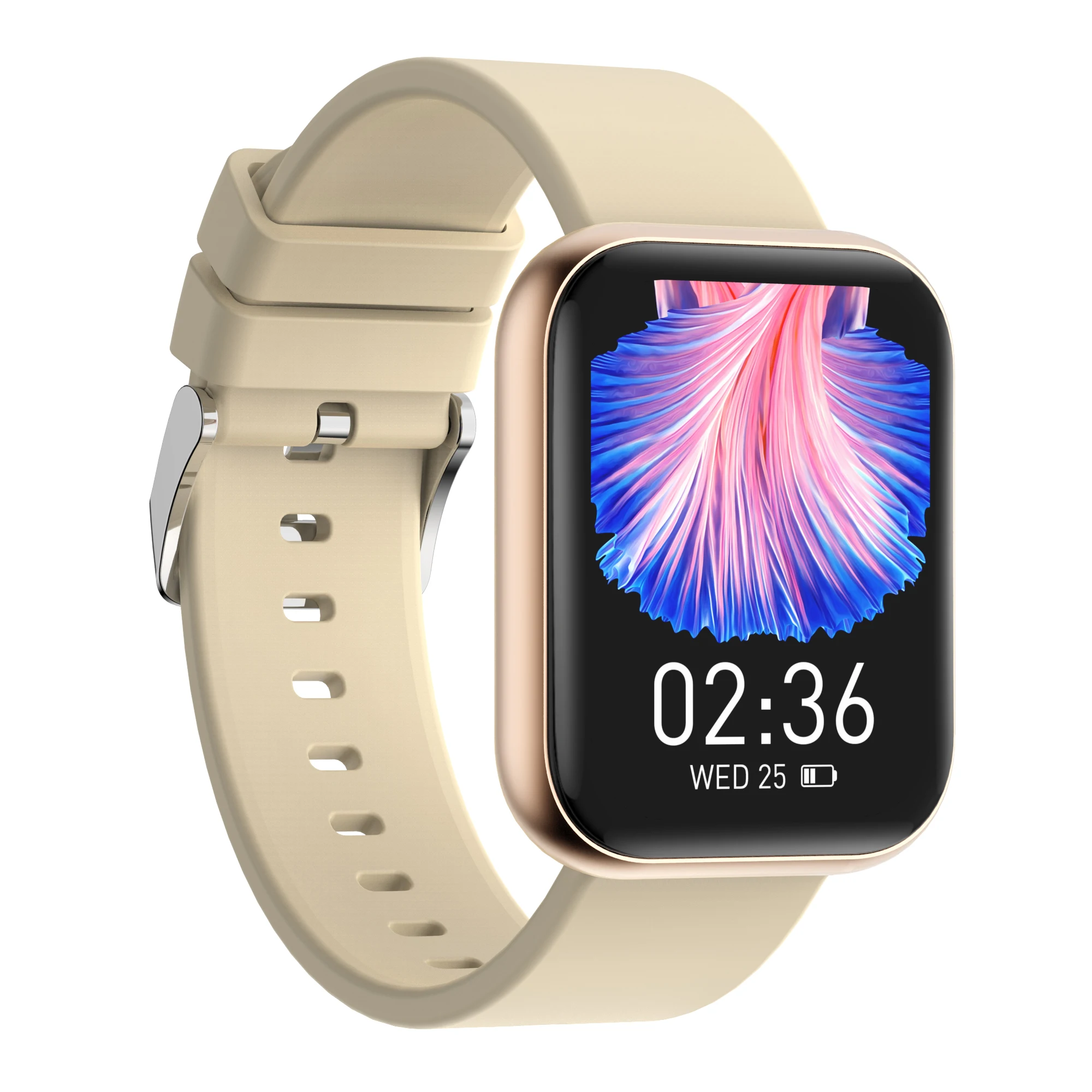 2022 Reloj Smartwatch Custom Dial Smart Watch P85 Body Temperature Blood Oxygen Full Touch Screen Tracker