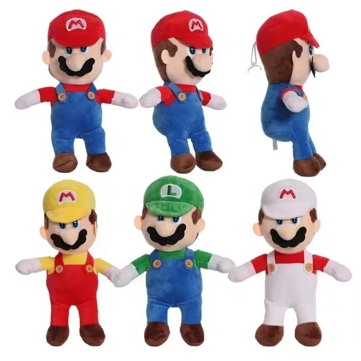 Factory Super  Plush Doll Toy Super  Bros Game Plushie Stuffed Anime Plush Toys Yoshi Luigi  Toy