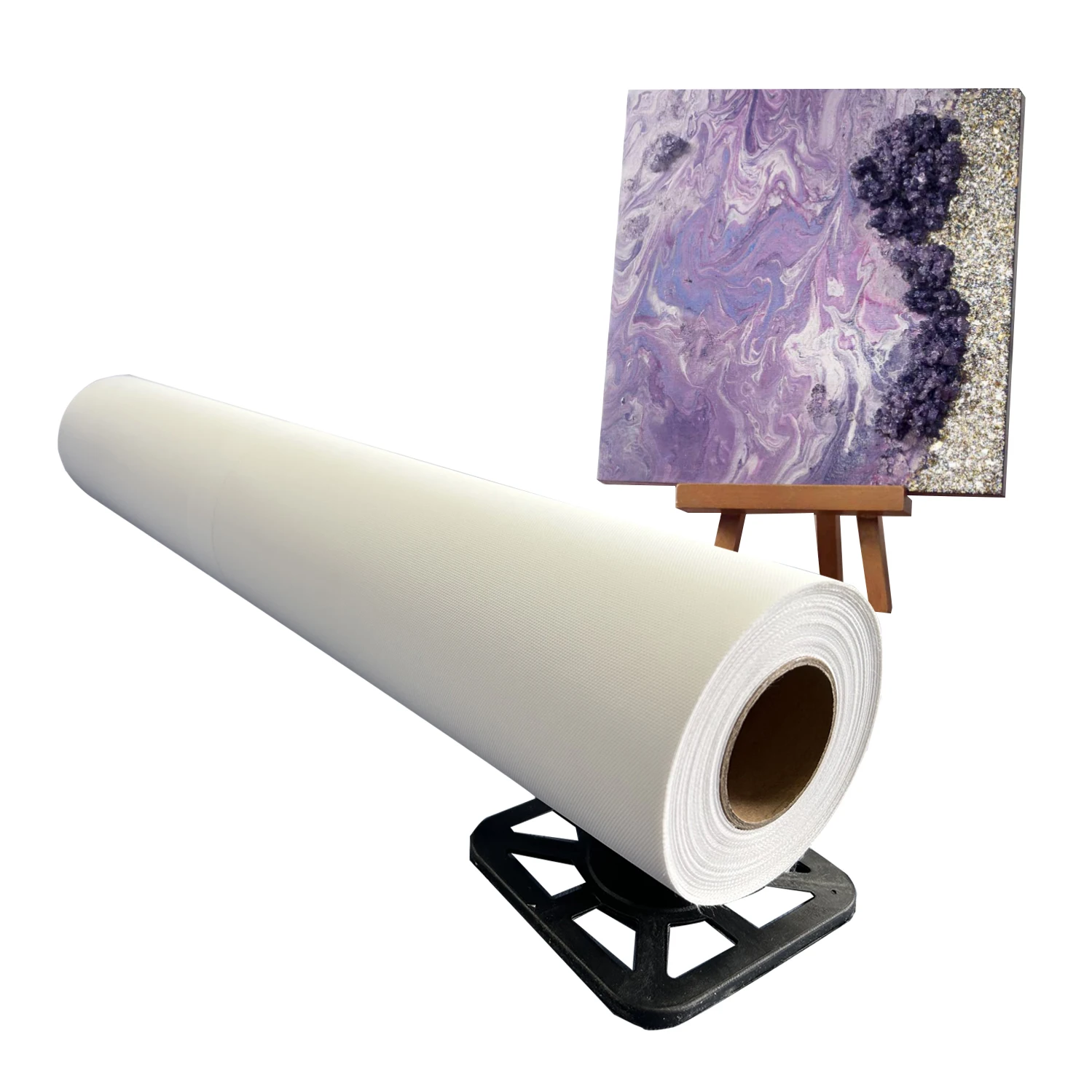 400gsm poly cotton in large format inkjet canvas for inkjet printing from colorfan