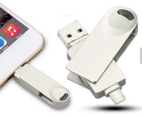 Newest 3 in 1 Pendrive 1tb 2 tb 128gb OTG usb flash drive 3.0 2.0 for iPhone iPad Mac Android PC
