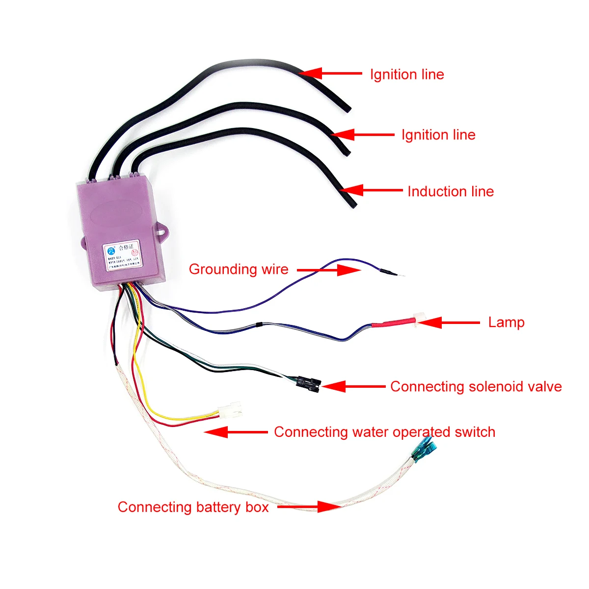 Electric water heater parts pulse ignition universal parts