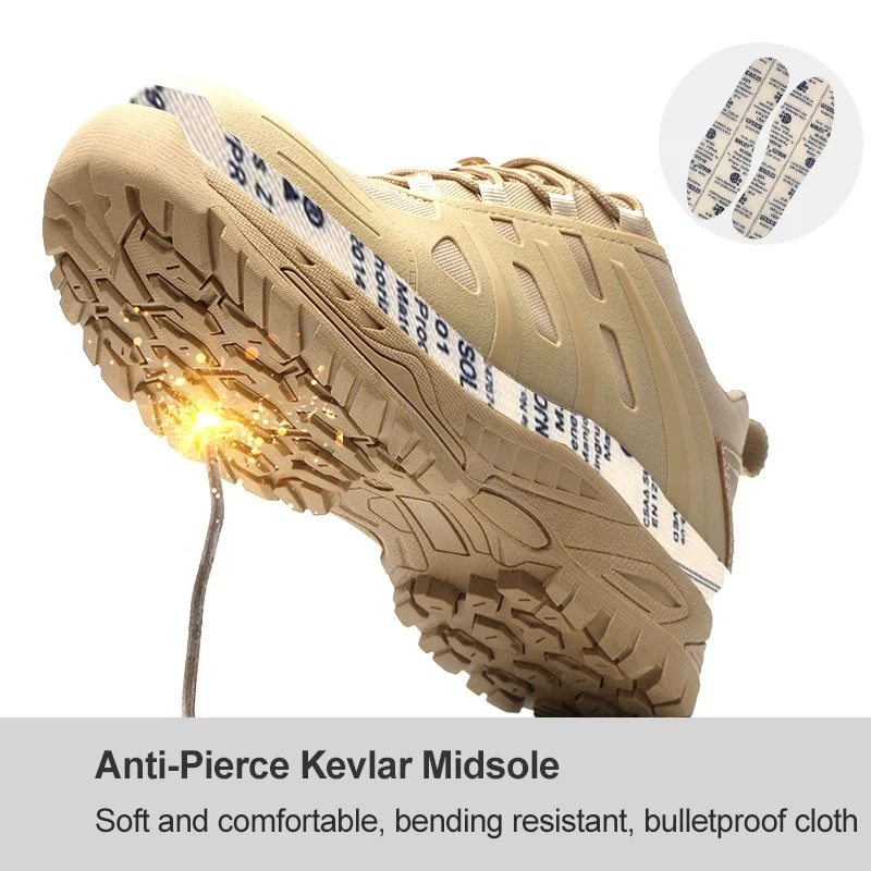 Новые ботинки с защитой от ударов и ударов, легкие дышащие повседневные ботинки