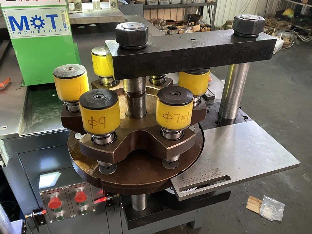 portable busbar machine