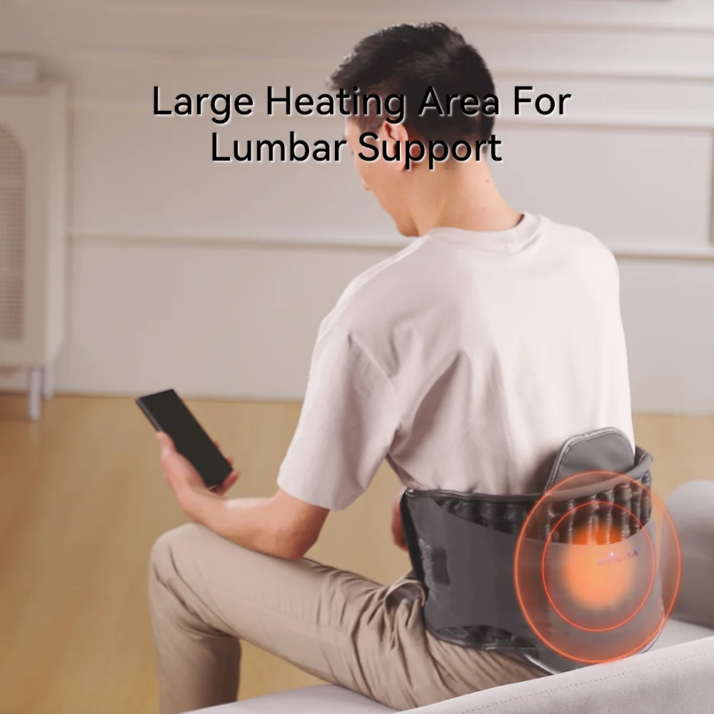 Health Care Products Inflatable US Patent Graphene Lumbar Spine Air Traction Back Decompression Belt for Lower Back Pain Relief