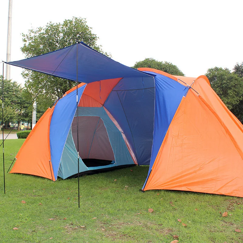 customize Hot Selling Outdoor Camping Tent 3-4 Person Camping Trekking Tent For Wholesale