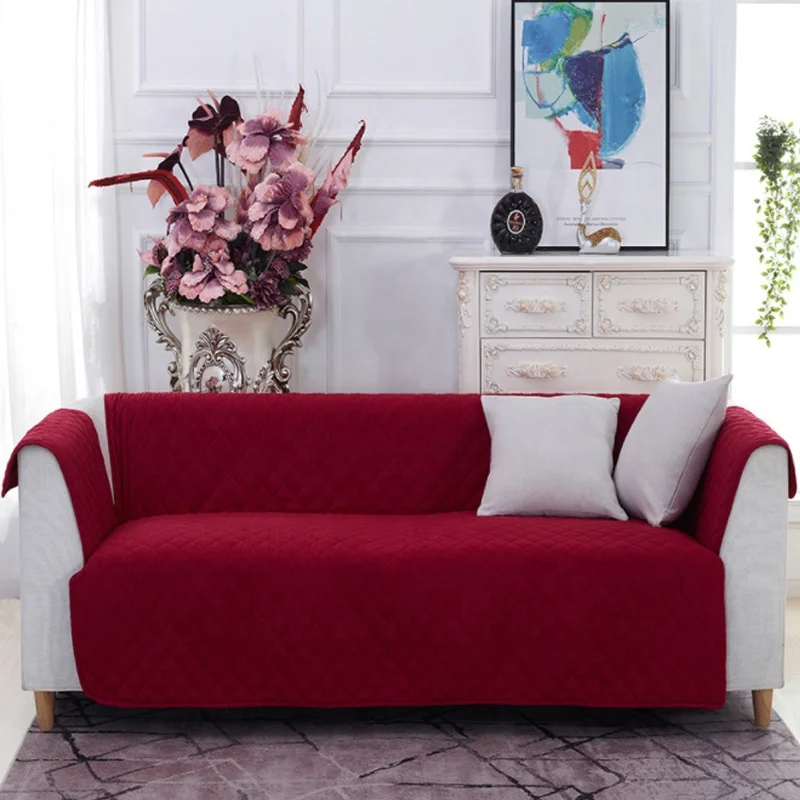 Easy-Going Reversible Couch Cover Protector Slipcover Sofa Cover for Pets Kids Dog Cat with Elastic Straps